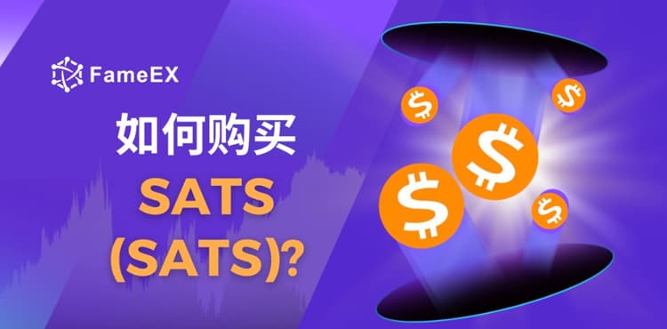 立即使用信用卡或借记卡购买SATS (SATS)